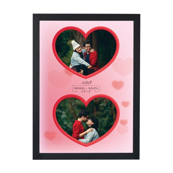 Framed Couple Photo Custom Picture Frame