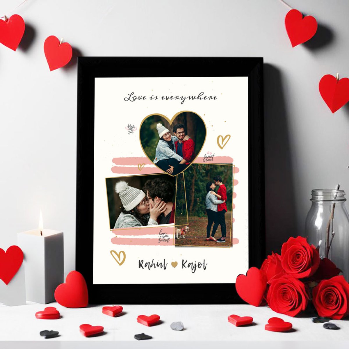 Custom Couple Collage Picture Frame Buy Online