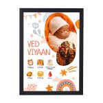 photo frame to preserve your baby birth details