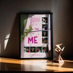 Cute Bedroom decor photo frame for couple and friends