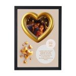 Buy 3D Golden hearts | Special Gift for Birthday