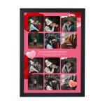 Buy Color & Grey Couple Collage Photo Frame with Wish