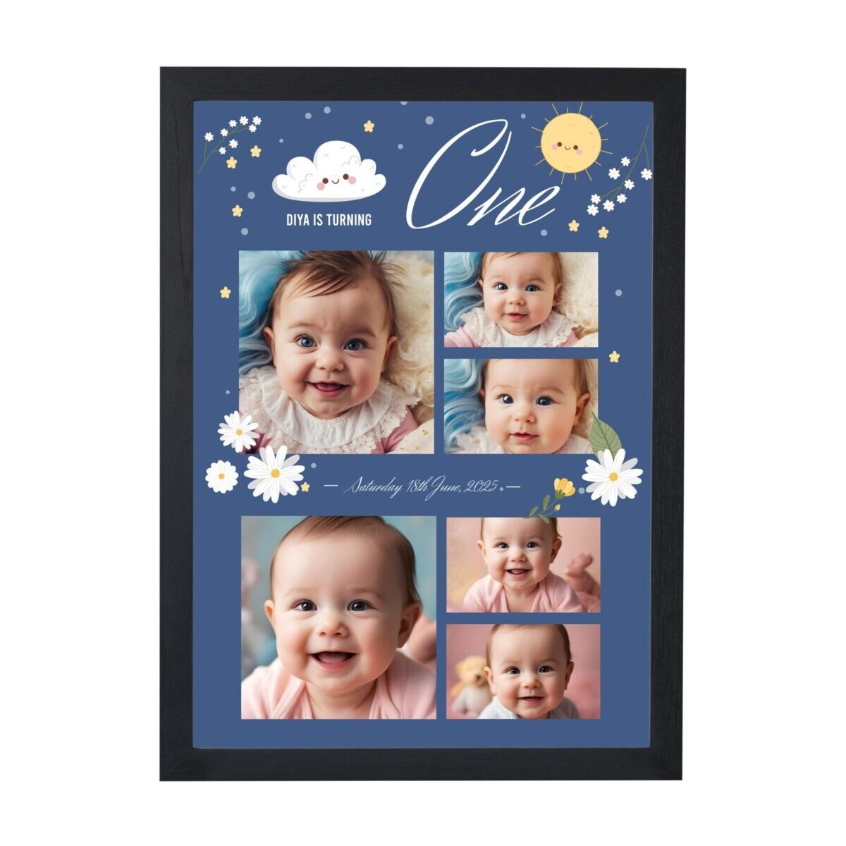 Buy Custom Baby & Kids Photo Collage Frame online