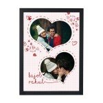 Buy Personalized Love/Freindship Memorable Photo Gift - Doodle Themed Frame online