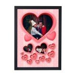 Buy Pink Hearts Custom Couple